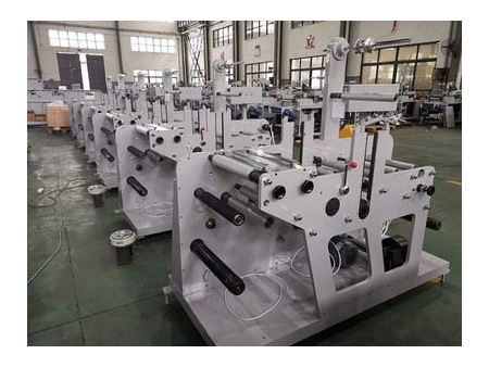 Label Slitting Machine with Rotary Die-cutting Station
