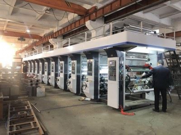 Automatic Color Register Rotogravure Printing Machine, YAD-A2