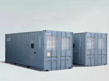 Containerized Diesel Generator, Large Generator