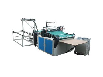 Heat Sealing and Heat Cutting Plastic Bag Making Machine, XD-RQ600