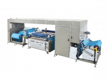 Single Color Non-woven Roll Screen Printing Machine, SW1200