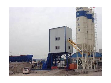 C Series Central Mix Batch Plant with Hopper Lift