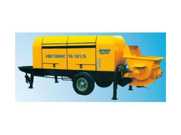 Trailer Mounted Concrete Pump