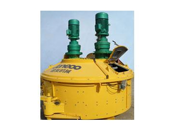 Twin Shaft Concrete Mixer