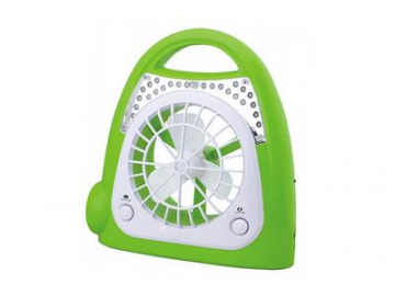 UN1313F Rechargeable LED Light and Mini Fan