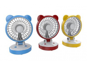 UN3737F Indoor LED Rechargeable Mini Fan
