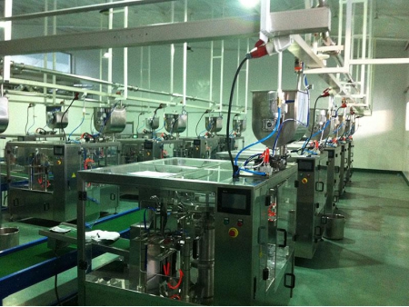 Liquid and Paste Pouch Filling Sealing Machine