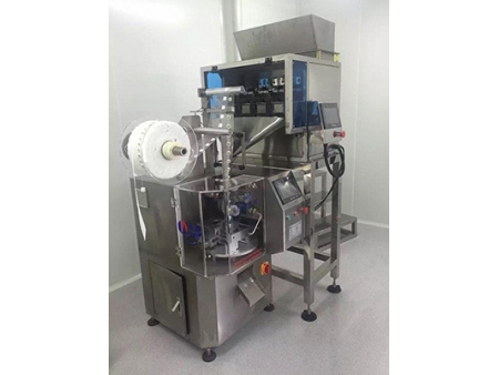 Pyramid Tea Bag Filling Sealing Machine