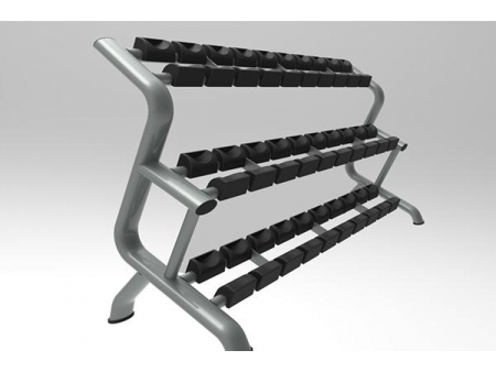 TZ-6045B 15-Pair Dumbbell Rack