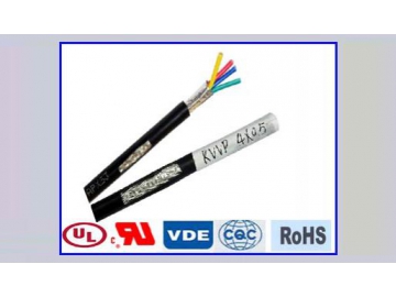 H05VV-F Multicore PVC Insulated Shielded Electric Cable