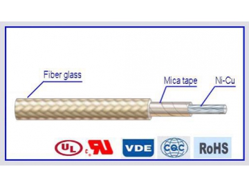 AWM 5107 Fiberglass Braid Mica Tape Electric Wire