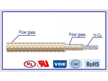 AWM 5108 Fire Resistant Glass Fiber Braid Electric Wire