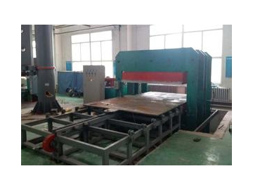 Sliding Platform Rubber Vulcanizing Press