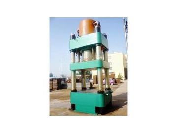 Downstroke Rubber Vulcanizing Press