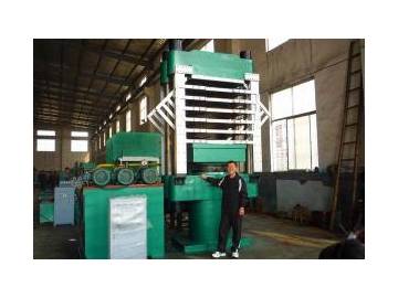 EVA Foaming Rubber Vulcanizing Press