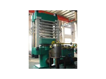 EVA Foaming Rubber Vulcanizing Press