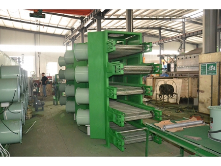 Chain Belt Multilayer Rubber Sheet Cooling Machine