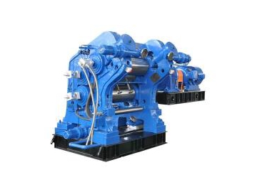 Three Roll Rubber Calendering Machine