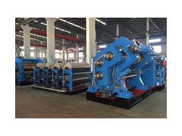 Three Roll Rubber Calendering Machine