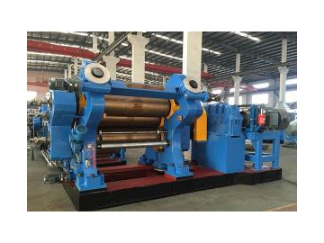 Three Roll Rubber Calendering Machine