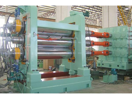 Four Roll Rubber Calendering Machine