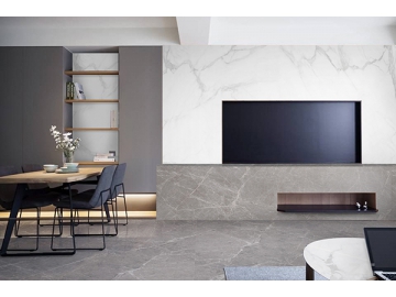 Claros Grey (Light) Marble Wall Slab  (Wall Slab, Kitchen Slab, Indoor Slab, Outdoor Slab)