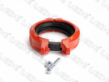 Rigid Grooved Piping System Pipe Coupling