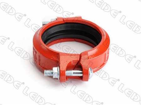 Angle Pad Grooved Piping System Pipe Coupling