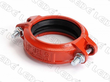 Angle Pad Grooved Piping System Pipe Coupling