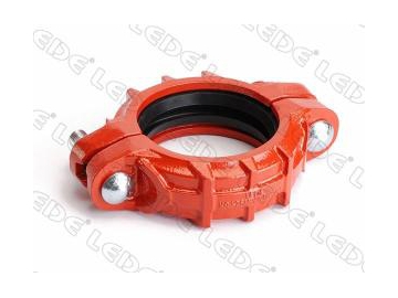 Heavy Duty Grooved Piping System Flexible Coupling