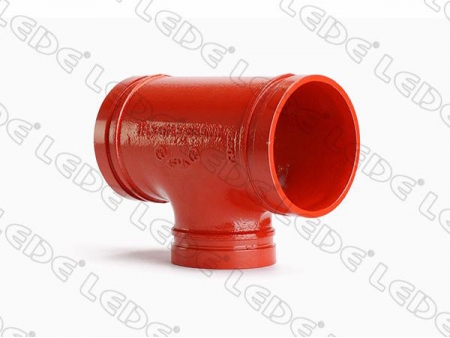 Grooved Pipe Reducing Tee