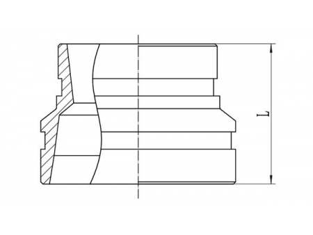 Grooved Pipe Eccentric Reducer