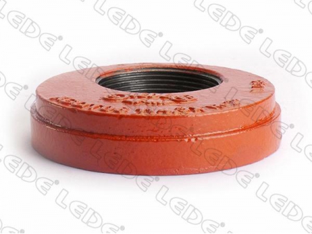 Eccentric Hole Grooved Pipe End Cap