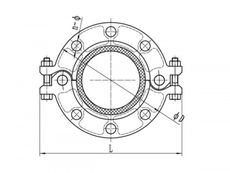 ANSI 125/150 Grooved Pipe Flange