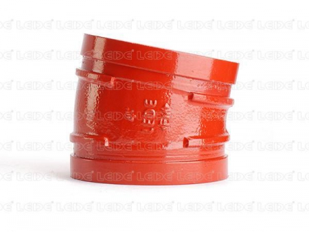 11.25 Degree Grooved Pipe Elbow Fittings