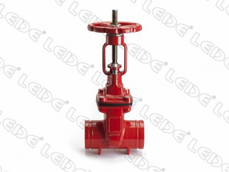 Fire Protection Grooved End Gate Valve