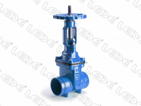 Water Flow Control OS&Y Grooved End Gate Valve