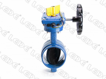 Water Flow Control Grooved Butterfly Valve