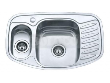 BL-915 Double Bowl Stainless Steel Kitchen Sink