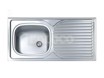 BL-929 Satin Finish Topmount Stainless Steel Kitchen Sink
