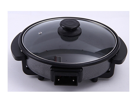 Electric Skillet with Glass Lid