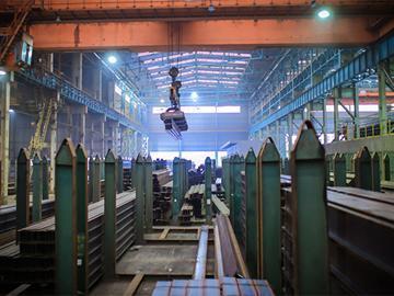 Vertical H Beam Welding Line