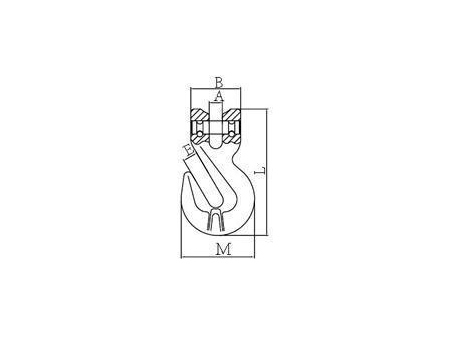 Alloy Steel Clevis Grab Hook