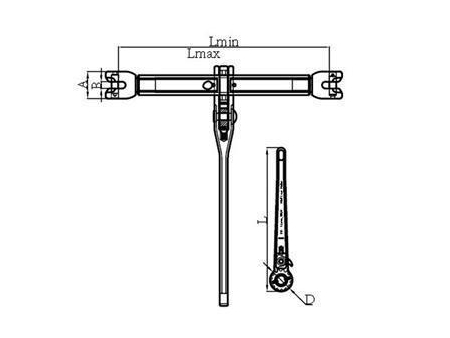 Ratchet Chain Load Binder