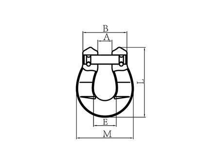 G100 Alloy Steel Omega Link