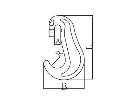 Spring Pin Lashing Type C Hook