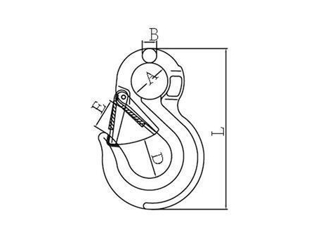 Alloy Steel Eye Sling Hook