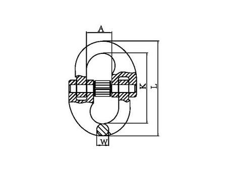 G80 U.S. Type Connecting Link