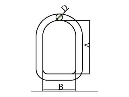 Alloy D Ring for Web Sling