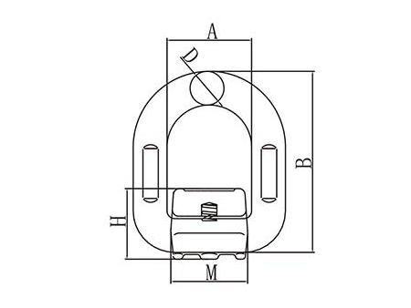 Alloy Steel Heavy Duty D Ring